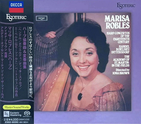 ROBLES,MARISA - HANDEL/BOIELDIEU: HARP CONCERTOS & VARIATIONS