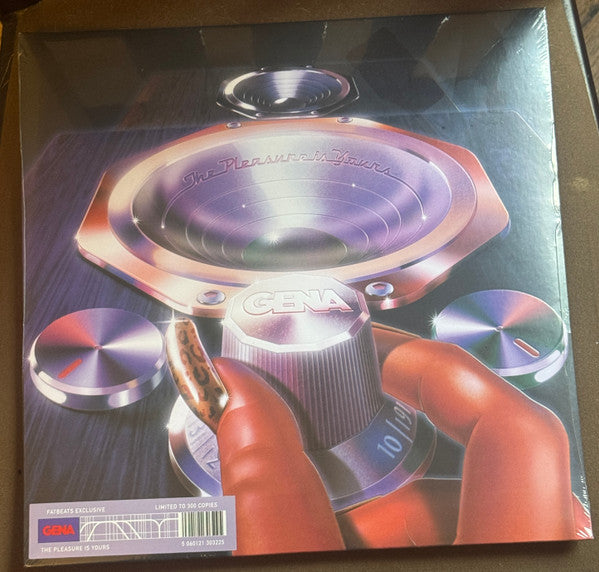 GENA - PLEASURE IS YOURS (CLEAR RED & BLACK VINYL)