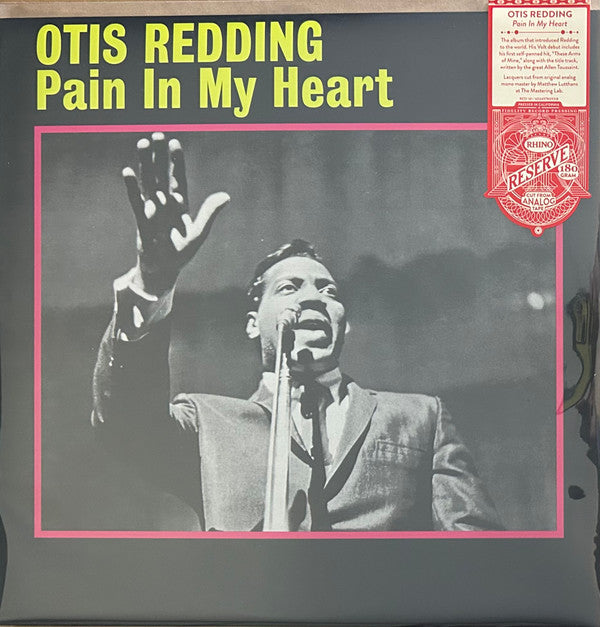 REDDING,OTIS - PAIN IN MY HEART (RHINO RESERVE)