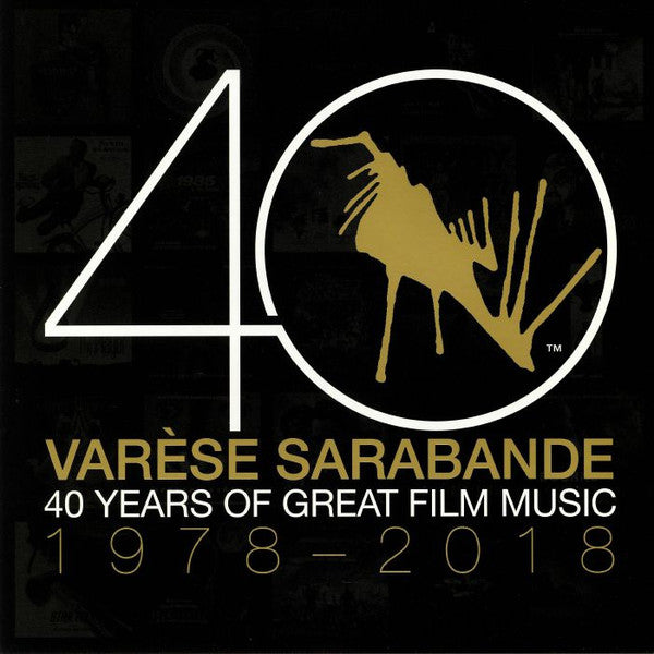 VARIOUS ARTISTS - VARESE SARABANDE: 40 YEARS OF GREAT FILM MUSIC 1978-2018 (2 LP)