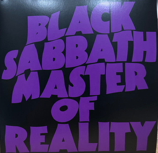 BLACK SABBATH - MASTER OF REALITY (2LP)