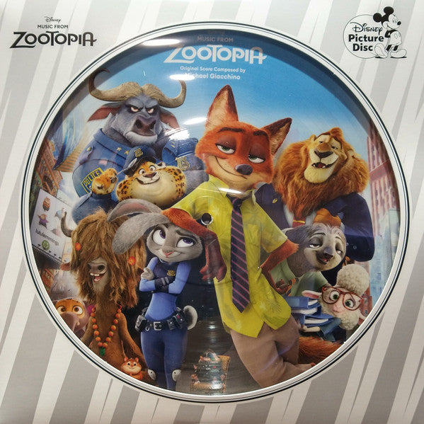 GIACCHINO,MICHAEL - MUSIC FROM ZOOTOPIA (PICTURE DISC)