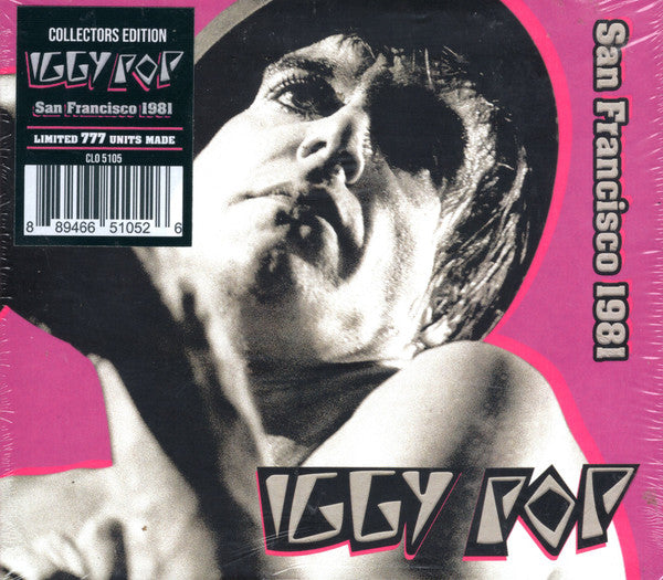 IGGY POP - SAN FRANCISCO 1981