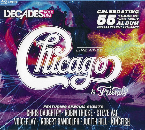 CHICAGO & FRIENDS - LIVE AT 55 (BLU-RAY/2CD)
