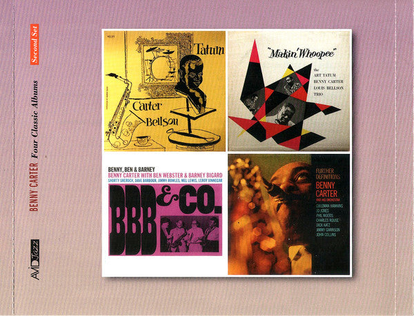 CARTER,BENNY - TATUM, CARTER, BELLSON TRIO / MAKIN WHOOPEE / BBB & CO / FURTHER DEFINITIONS