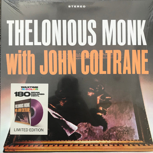 MONK THELONIOUS - THELONIOUS MONK WITH JOHN COLTRANE (180G/TRANSPARENT PURPLE VINYL)