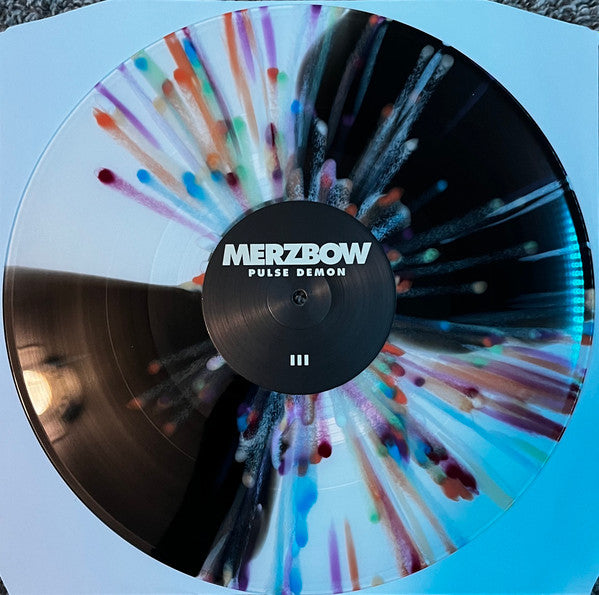 MERZBOW - PULSE DEMON (BLACK ICE & MILKY CLEAR QUAD WITH RAINBOW SPLATTER/2LP)