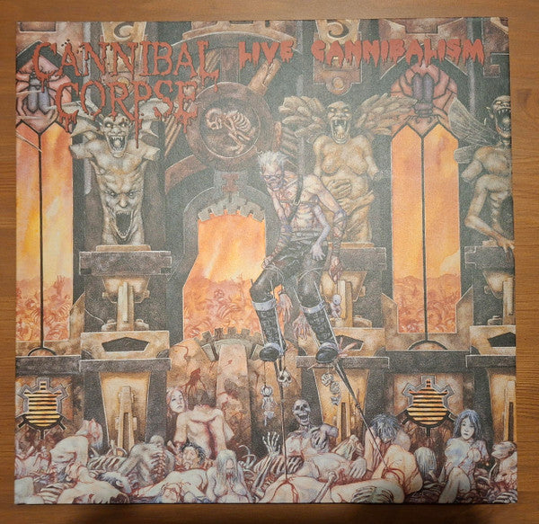 CANNIBAL CORPSE - LIVE CANNIBALISM (WHITE VINYL/2LP)