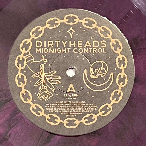 DIRTY HEADS - MIDNIGHT CONTROL (NEW TWIGHT LIGHT VINYL)