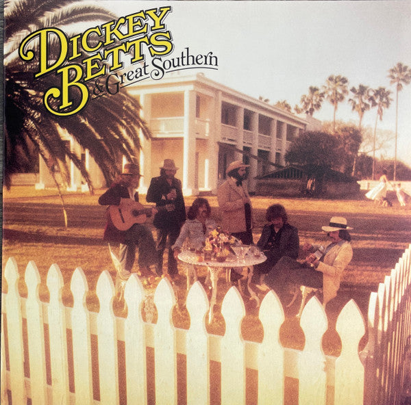 BETTS,DICKEY & GREAT SOUTHERN - DICKEY BETTS & GREAT SOUTHERN (BLUE VINYL)
