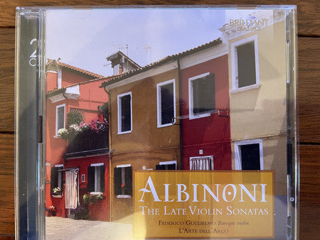 GUGLIELMO,FEDERICO; L'ARTE DELL'ARCO - ALBINONI: THE LATE VIOLIN SONATAS