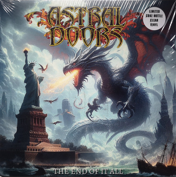 ASTRAL DOORS - END OF IT ALL (COKE BOTTLE TRANSARPENT VINYL)
