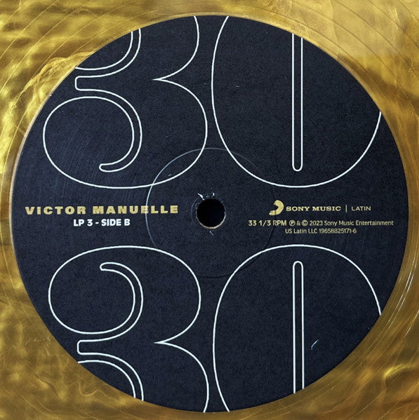 MANUELLE,VICTOR - 30/30 (4LP/140G/METALLIC GOLD VINYL)