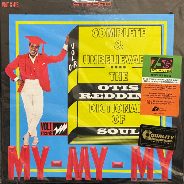 REDDING,OTIS - COMPLETE & UNBELIEVABLE...THE OTIS REDDING DICTIONARY OF SOUL (2LP/180G/45RPM)