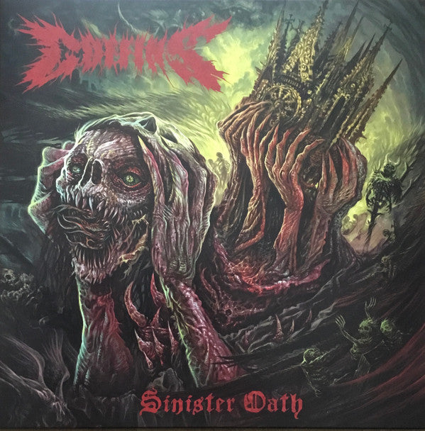 COFFINS - SINISTER OATH (OXBLOOD VINYL)