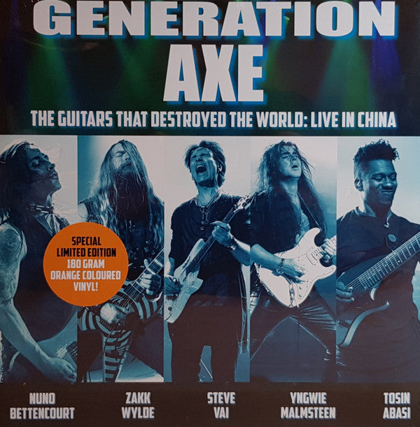 VAI; WYLDE; MALMSTEEN; BETTENCOURT; ABASI - GENERATION AXE: GUITARS THAT DESTROYED THAT WORLD – LIVE IN CHINA