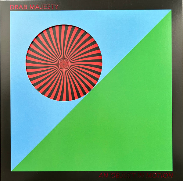 DRAB MAJESTY - OBJECT IN MOTION (CLOUDY RED VINYL)