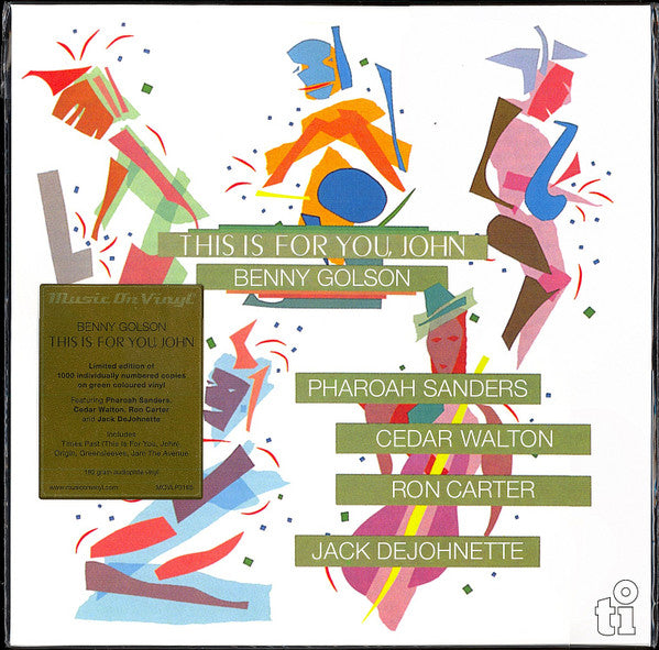 GOLSON,BENNY - THIS IS FOR YOU, JOHN (LIMITED/GREEN VINYL/180G)