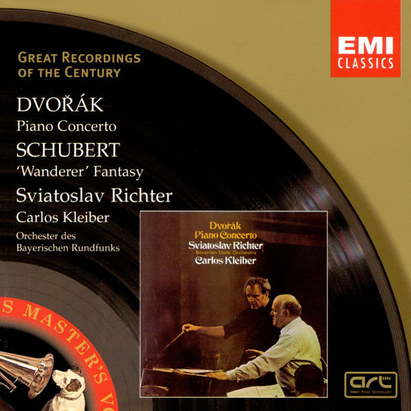 RICHTER,SVIATOSLAV - DVORAK: PIANO CONCERTO. SCHUBERT: FANTASY