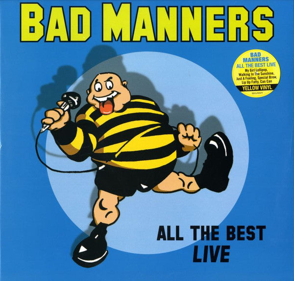 BAD MANNERS - ALL THE BEST LIVE (YELLOW VINYL)