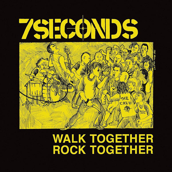 7SECONDS - WALK TOGETHER, ROCK TOGETHER (DELUXE/YELLOW & PURPLE SPLATTER VINYL)