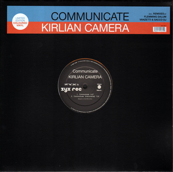 KIRLIAN CAMERA - COMMUNICATE