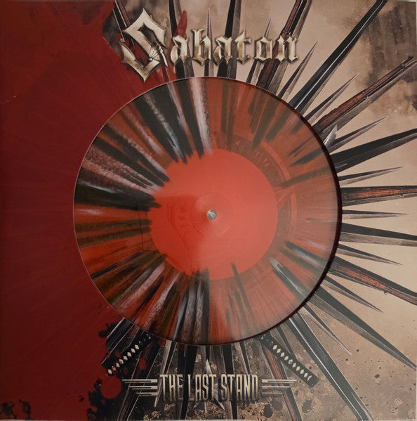 SABATON - LAST STAND (10TH ANNIVERSARY) (2LP/BLOODSTONE MARBLED/SPARTAN SUNSET SPLATTER VINYL)