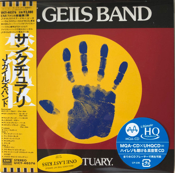 J.GEILS BAND - SANCTUARY (LIMITED)