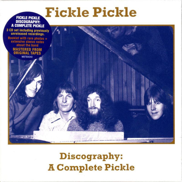 FICKLE PICKLE - DISCOGRAPHY: A COMPLETE PICKLE (3CD)