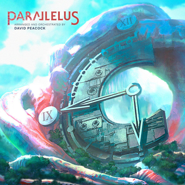 PEACOCK,DAVID - PARALLELUS (ORANGE, PINK, CYAN & WHITE HALF SPLATTER VINYL)