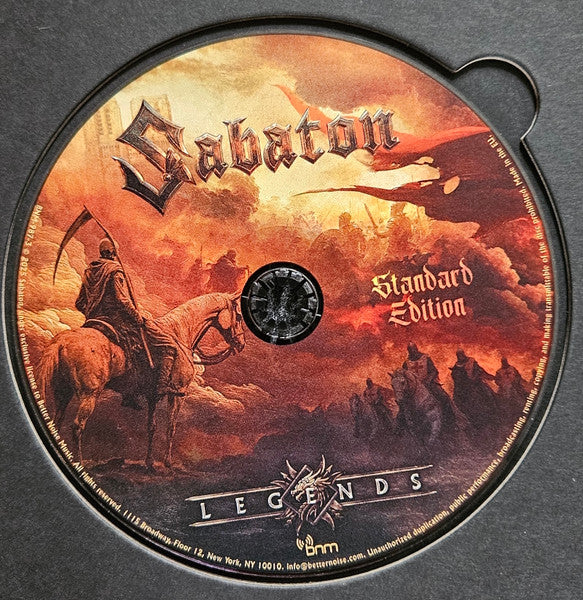 SABATON - LEGENDS (EARBOOK) (2CD)