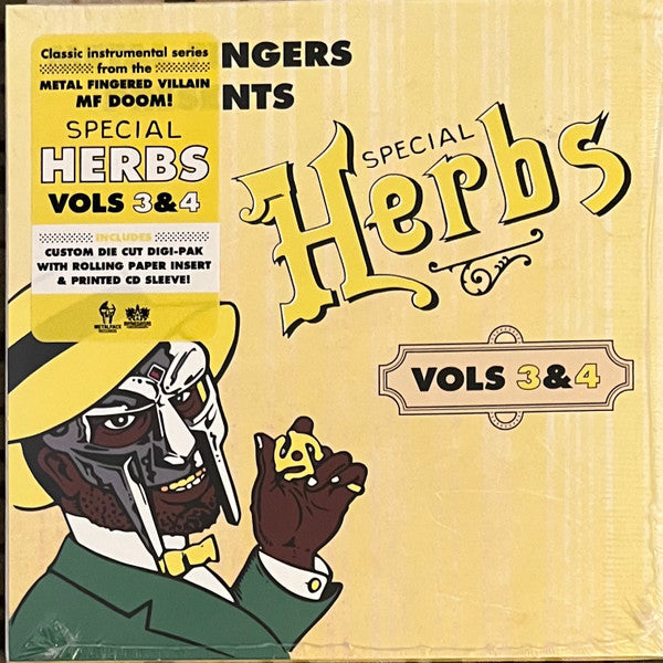 MF DOOM - METAL FINGERS PRESENTS: SPECIAL HERBS VOL. 3 & 4