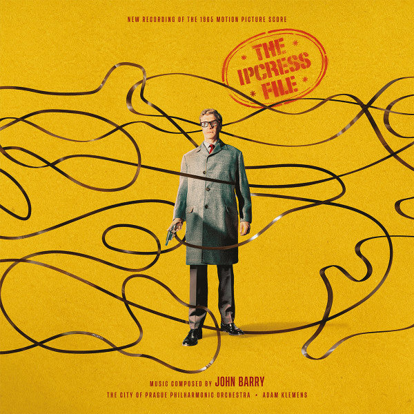 BARRY JOHN - IPCRESS FILE (BLACK/ORANGE VINYL/LIMITED/NUMBERED)