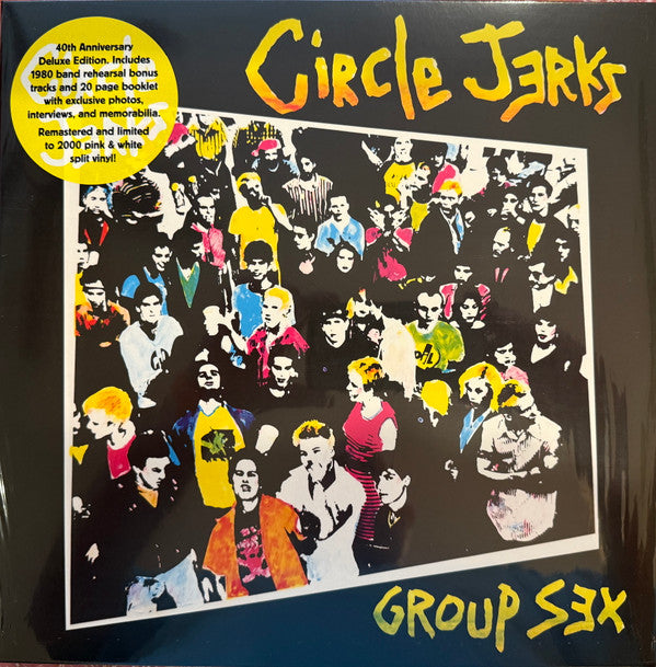 CIRCLE JERKS - GROUP SEX (40TH ANNIVERSARY EDITION)