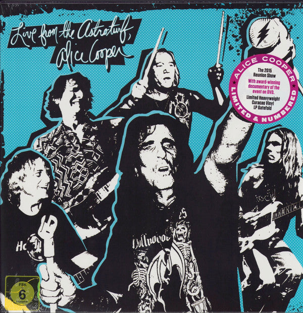 ALICE COOPER - LIVE FROM THE ASTROTURF (BLUE CURACAO VINYL/LP/DVD)