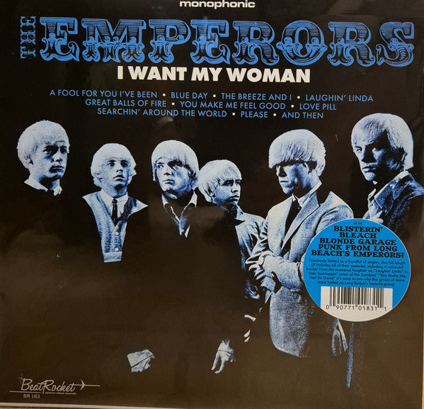 EMPERORS - I WANT MY WOMAN (WHITE VINYL)