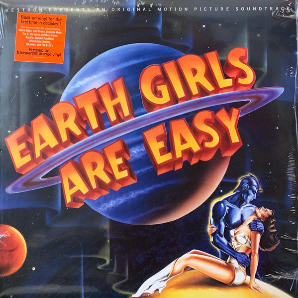 EARTH GIRLS ARE EASY - EARTH GIRLS ARE EASY OST (LIMITED EDITION/TRANSPARENT ORANGE VINYL)