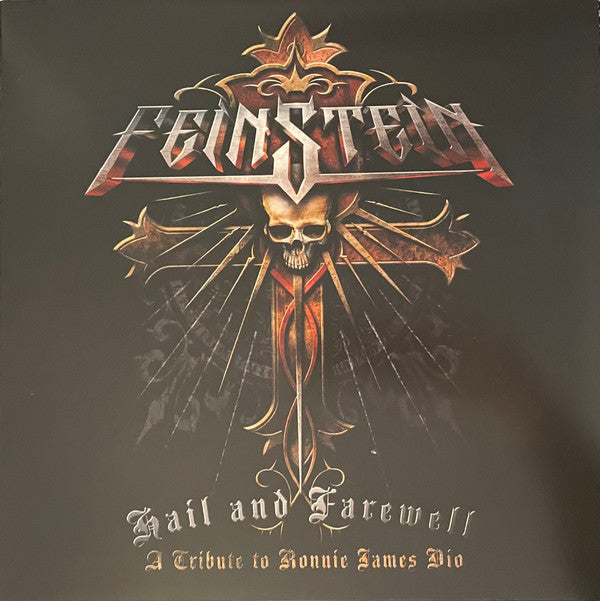 FEINSTEIN,DAVID ROCK - HAIL & FAREWELL (RED/BLACK SPLATTER VINYL)