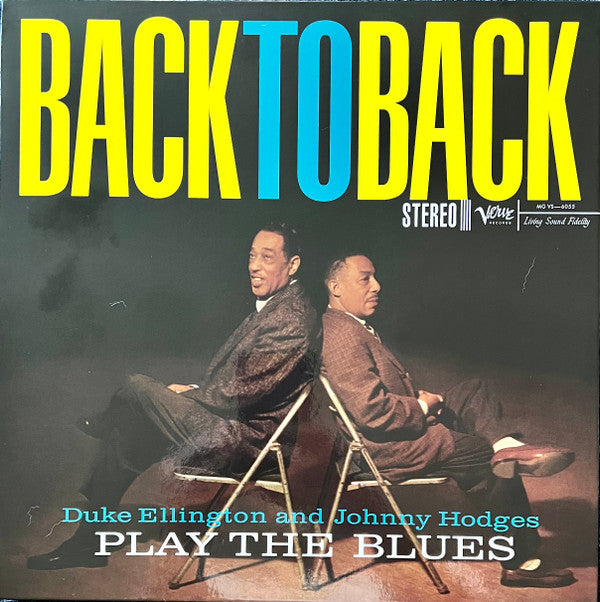 ELLINGTON,DUKE & JOHNNY HODGES - BACK TO BACK (VERVE ACOUSTIC SOUNDS SERIES)