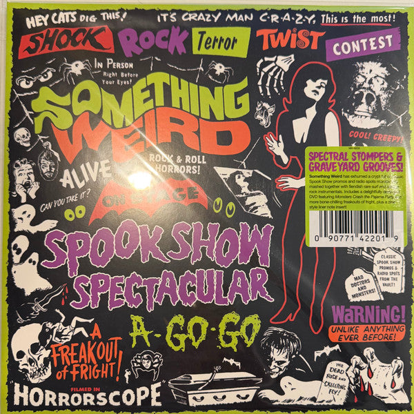 SOMETHING WEIRD - SPOOK SHOW SPECTACULAR A-GO-GO (LP/DVD)