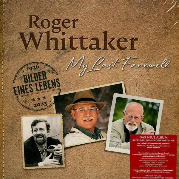 WHITTAKER,ROGER - MY LAST FAREWELL: BILDER EINES LEBENS (3LP)
