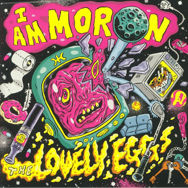 LOVELY EGGS - I AM MORON (NEON YELLOW VINYL)