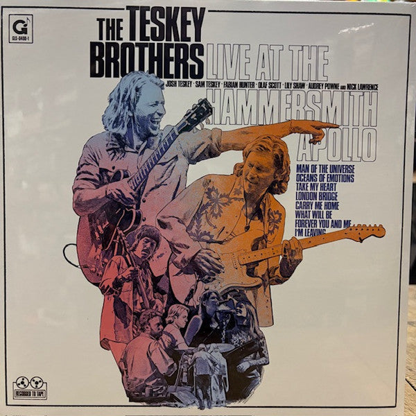 TESKEY BROTHERS - LIVE AT THE HAMMERSMITH APOLLO (HERON BLUE VINYL)