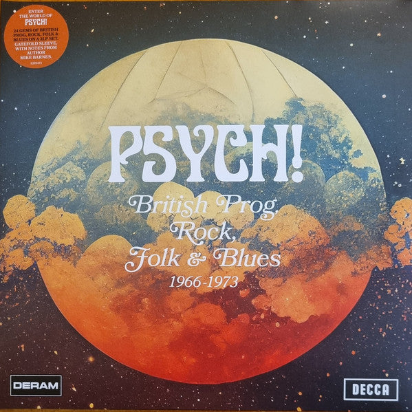 VARIOUS ARTISTS - PSYCH! BRITISH PROG, ROCK, FOLK & BLUES 1966-1973 (2LP)