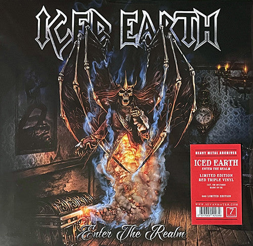 ICED EARTH - ENTER THE REALM (RED VINYL)