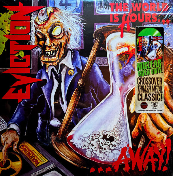 EVICTION - WORLD IS HOURS AWAY (GREEN VINYL)