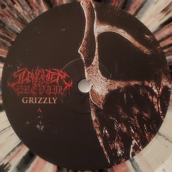SLAUGHTER TO PREVAIL - GRIZZLY (X) (BONE/BLACK-BURGUNDY SPLATTER VINYL)
