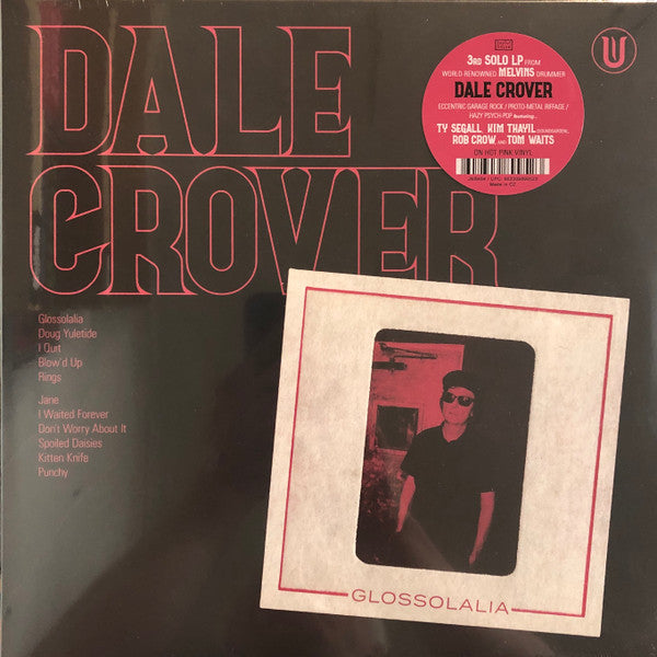 CROVER,DALE - GLOSSOLALIA (HOT PINK VINYL)