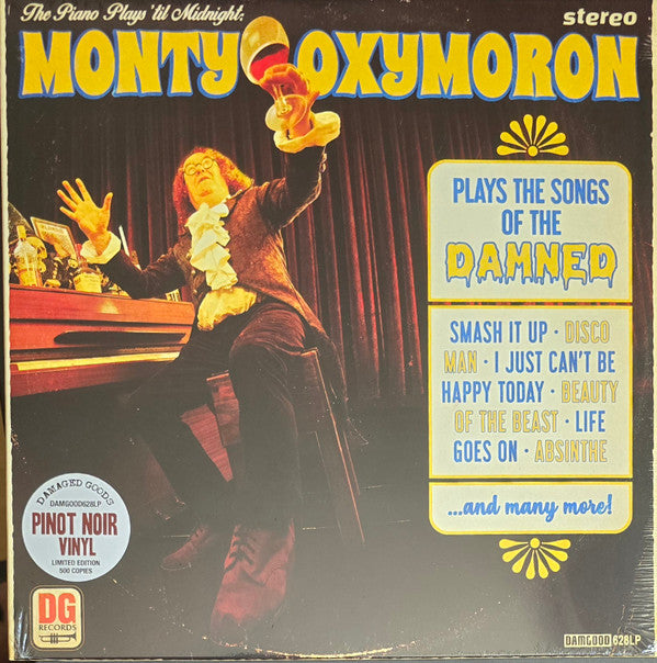 MONTY OXYMORON - PIANO PLAYS 'TIL MIDNIGHT: MONTY OXYMORON PLAYS THE SONGS OF THE DAMNED