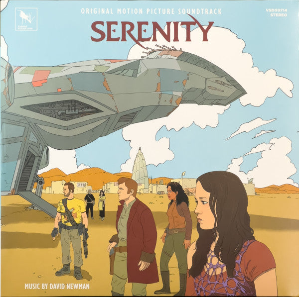 NEWMAN,DAVID - SERENITY (OST) (TRANSLUCENT BLUE VINYL/2LP)